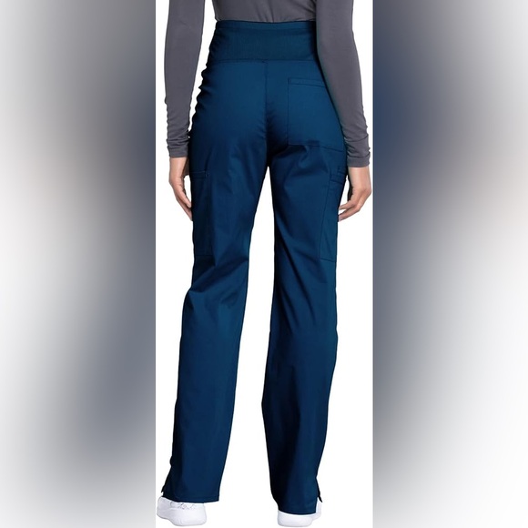 Cherokee Maternity Scrub Pants for Women, Workwear Professionals Soft Stretch - Picture 2 of 7